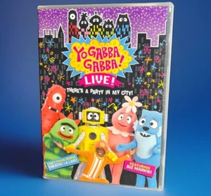 Yo Gabba Gabba DVD - There’s A Party In My City! LIVE - EUC! - FREE SHIPPING - Picture 1 of 3
