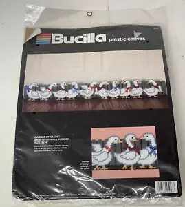 Bucilla plastic Canvas Kit 5998 Gaggle Of Geese Draftstop/ Wall Hanging Sz 5X34 - Picture 1 of 4