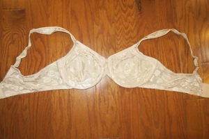 40C WACOAL ❤️ UNGEFÜTTERTER VOLLFLÄCHIGER BH BÜGEL ❤️ BEIGE NUDE SEXY ❤️ SATIN 40 C - Bild 1 von 6