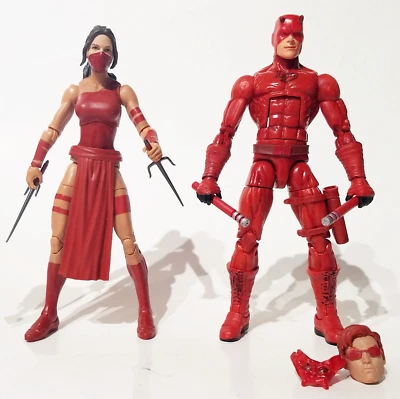HASBRO MARVEL LEGENDS CUSTOM Daredevil & Elektra - Image 1 of 4