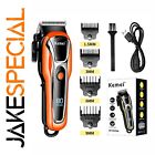 Kemei Hair Clipper Electric Hair Trimmer for Men Electric Shaver Professional...