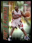2001-02 Topps Chrome #FF11 Jerry Stackhouse réfracteur Fast and Furious