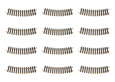 LGB #15000 - Curved Track Radius R2 30°  Box of 12 sections for complete circle - Image 1 of 2