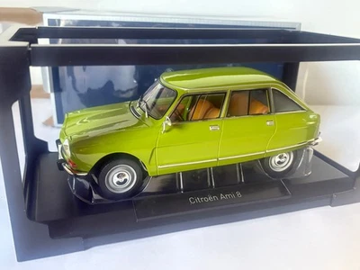 NOREV 181677 CITROEN AMI 8 CLUB  1969 IRIS GREEN 1:18 - Photo 1/4