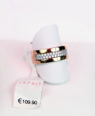 ESPRIT 064 - Esprit Collection Damen Ring Silber Rosé - ESRG92214C170 - Bild 1 von 2