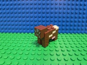LEGO Cow Minifigure Minecraft 21135 21155 21114 minecow01 CMF Lot Brick Retired 