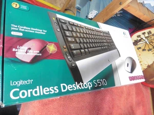 Teclado y mouse láser Logitech Cordless Desktop S51010 - Imagen 1 de 3