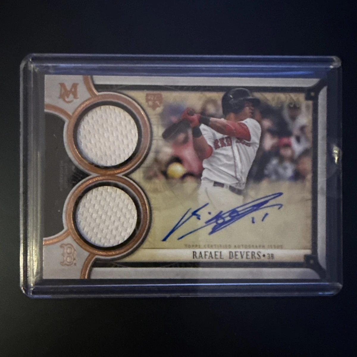 topps dynasty Rafael devers auto 直筆サイン topps dynasty Rafael devers auto 直筆サイン RAFAEL DEVERS On Card