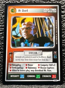 Espejo retrovisor Star Trek CCG 1E 2000 MM 90R - Mr. Quark - Imagen 1 de 2