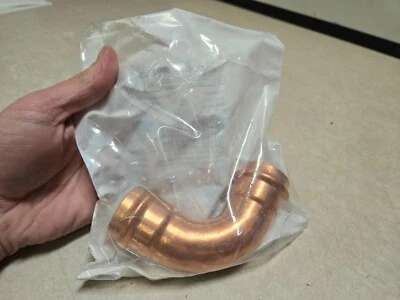 ELKHART APOLLO XPRESS 10075078 1-1/4" 90° CODO DE COBRE SELLADO DE FÁBRICA Foto 1 de 3