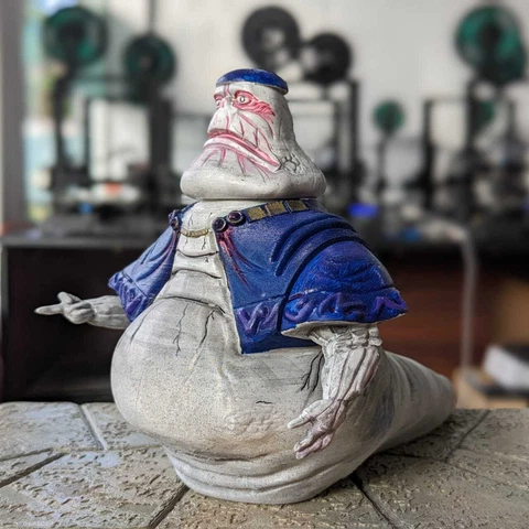 Oruba The Hutt Action Figure for 3.75 in & 6 in Diorama Cover