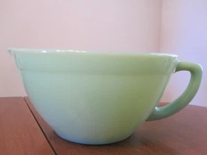 FIRE-KING JADEIT TEIG SCHÜSSEL AUSGIESSER UND GRIFF 3/4" BAND - Bild 1 von 8