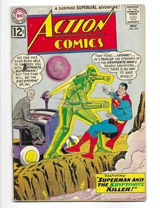 Action Comics 294 1962 DC Comics VG- 3.5 Superman Supergirl Comet Lex Luthor - Picture 1 of 2