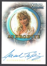 XENA WARRIOR PRINCESS SEASON 6 (2001) AUTOGRAPH CARD #A11 ALEXANDRA TYDINGS