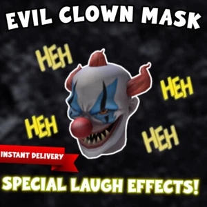 Roblox Evil Clown Maske - [GLOBAL | ALLE PLATTFORMEN] - Bild 1 von 2