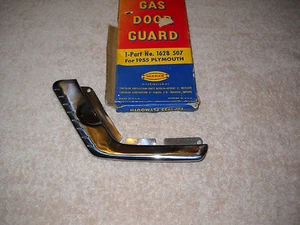 NOS Mopar 1955 Plymouth Gas Fuel Access Door Trim Guard Nice! - Bild 1 von 1