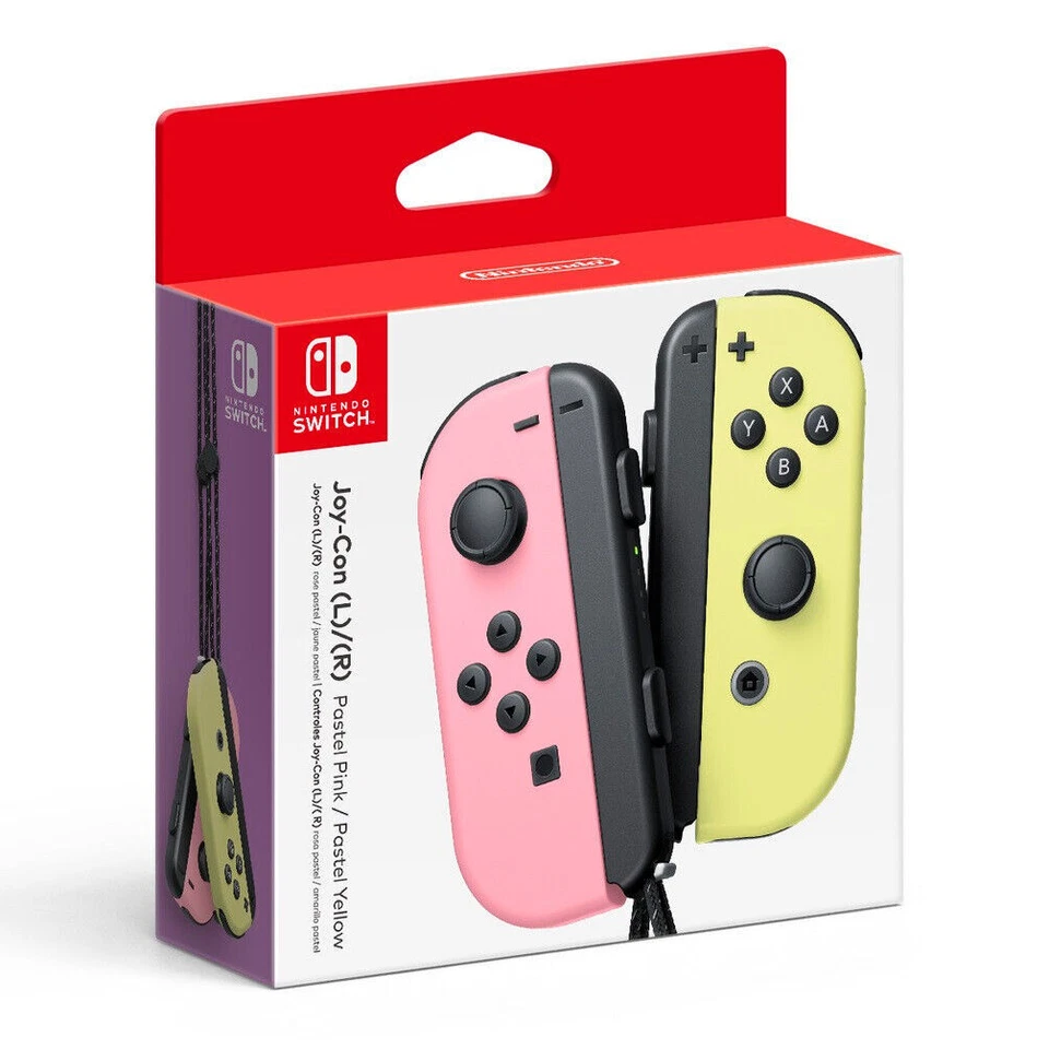 Nintendo Switch Joy-Con (L)/(R) - Pastel Pink/Pastel Yellow