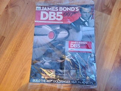 Eaglemoss 1/8 Costruire il Proprio James Bond 007 Aston Martin DB5 Issue 80 Inc - Immagine 1 di 2