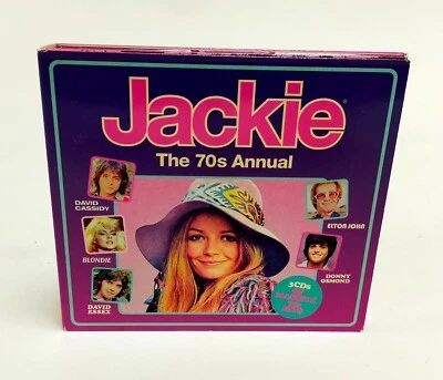Jackie: The 70s Annual - ABBA, Blondie, Elton John - 3 CD Music Digipak - Image 1 of 3