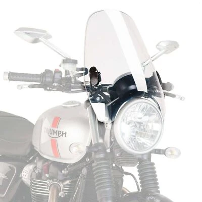 Puig Custom 2 Screen Windshield Clear Yamaha SR 400 2014 - 2016 - Image 1 of 4