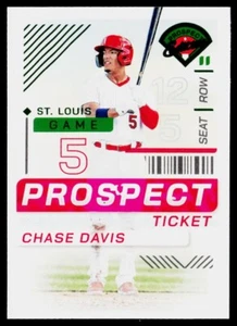 2024 Panini Prospect Edition Green #4 Chase Davis - Picture 1 of 1