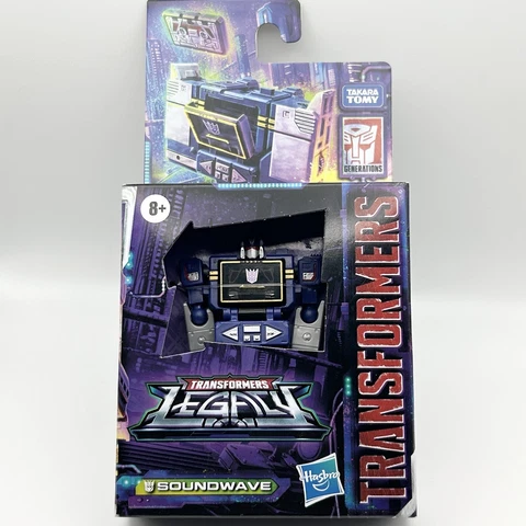 Soundwave Legacy Core Class | Transformers Generations Legacy Cover