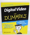 Digital Video for Dummies by Keith Underdahl (2006, Paperback, Revised) NEW