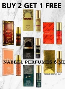 Nabeel Concentrated Perfumed Oils 6ml Non-Alcoholic Fragrance( BUY 2 GET 1 FREE) - Picture 1 of 18