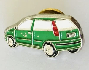 Green Small European Car Automobile Pin Badge Vintage (N5) - Picture 1 of 2
