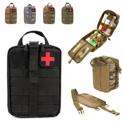 Große Molle Tasche Erste Hilfe IFAK Tactical Medical First Aid Pouch BW Army Bag - Bild 1 von 4