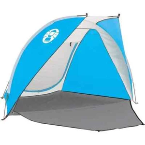 Coleman - Go Shade Backpack Sun Shelter, Portable Tent, Caribbean Blue, 7'x7' - Picture 1 of 5