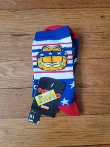 Calze Nickelodeon Garfield Crew uomo taglia 5-8 donna taglia 5-10 bambino 7-12 anni - Foto 1 di 4