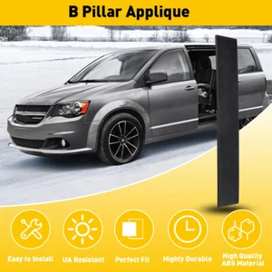 Driver Side Door B Front Pillar Applique For 2008-2020 Dodge Caravan Grand - Picture 1 of 9