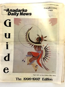 Andarko Daily News Guide Eagle Spirit by Larry Redbone Front page 1996-1997 - Picture 1 of 2
