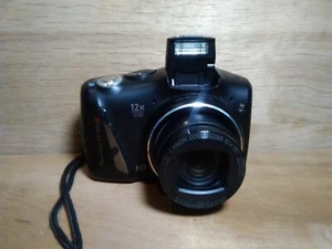 Canon PowerShot SX150 IS Digitalkamera 14,1 MP schwarz 3" Farbdisplay PC1677 - Bild 1 von 11