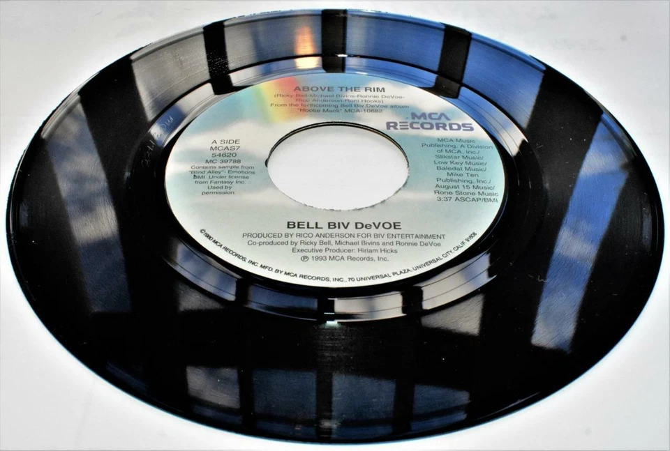 Bell Biv Devoe Above The Rim 1993 MCA 54620 R&B 45rpm New NM Unplayed - Image 1 of 1