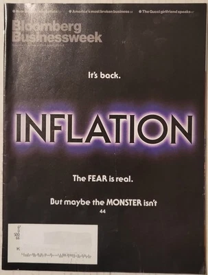 Bloomberg Businessweek Magazine November 22 2021 - Inflation's Back - Image 1 of 3