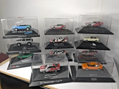 Herpa Rietze Audi Mercedes DTM SMS AZR D1 Touring Car A4 80 S2 Cabrio V8 1:87 H0 - Immagine 1 di 3