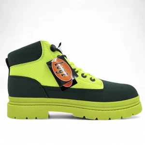 Lugz x Riff Raff Mens Drifter Ripstop Neon Icon Chukka Boots Mens 10 NEW in Box - Picture 1 of 11