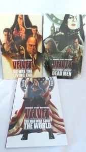 Velvet de Ed Brubaker y Steve Epting TPB Vol. 1-3, Serie Completa! - Imagen 1 de 4