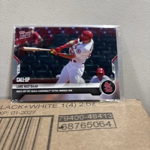 2021 Topps Now - Lars Nootbaar #702 /1159 (RC) Qty Available St Louis Cardinals - Picture 1 of 3