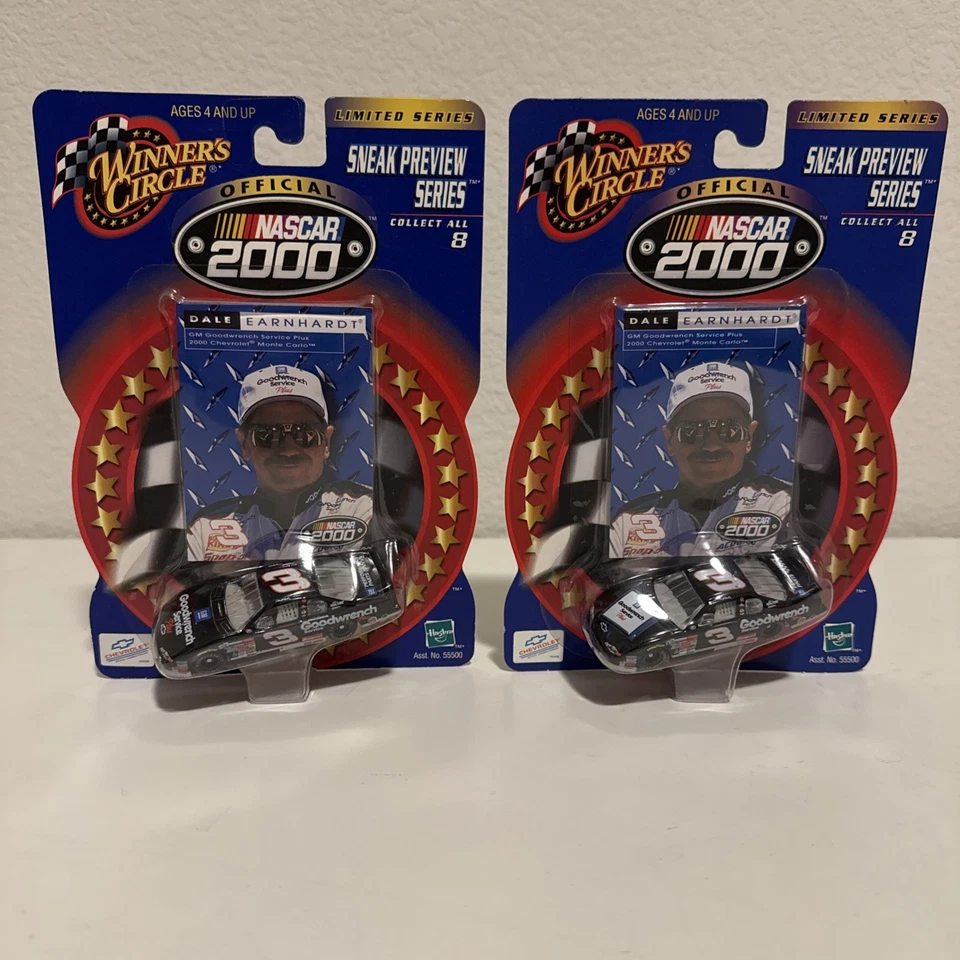 Winner's Circle NASCAR 2000 Dale Earnhardt #3 Sneak Preview Series Two Car Set - Image 1 of 4
