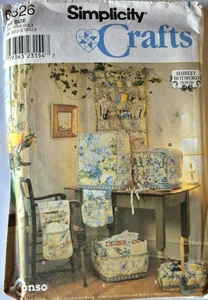 SIMPLICITY PATTERN 8826 ACCESSORI DA CUCITO ORGANIZER COVER CADDY NON TAGLIATO NUOVO FF - Foto 1 di 2