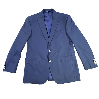 Vineyard Vines Navy Wool Sport Coat 42R Union Made in Canada Whale Lining - Image 1 of 4