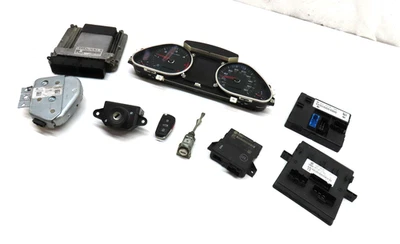 AUDI Q7 2011 (4L) 3,0 L CATA MOTOR DIÉSEL ECM INMOVILIZADOR CARROCERÍA MÓDULO JUEGO DE LLAVES-9 Foto 1 de 4