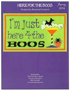 Here for the Boos by Imaginating cross stitch pattern - Picture 1 of 1