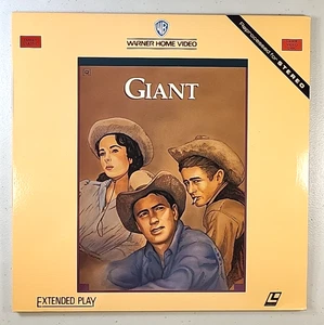 GIANT (LASERDISC) 2-discs LIKE NEW / Elizabeth Taylor, Rock Hudson, James Dean - Picture 1 of 3