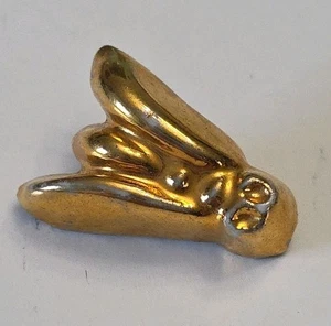 Vintage Zikade fliegendes Insekt erhöht Nähen Knopf Kunststoff oder Keramik - Bild 1 von 4