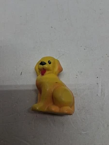 Vintage 90’s Lisa Frank Casey Yellow Labrador Dog Figure Figurine 2" Toy Mini - Bild 1 von 9