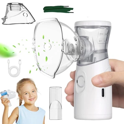 Inhalationsgerät Leiser Inhalator Vernebler Inhaliergerät Wiederaufladbarer - Bild 1 von 4